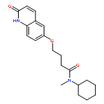 Butanamide,N-cyclohexyl-4-[(1,2-dihydro-2-oxo-6-quinolinyl)oxy]-N-methyl-