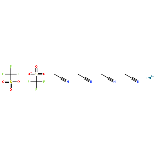 Tetrakis(acetonitrile)palladium(II) Bis(trifluoromethanesulfonate)