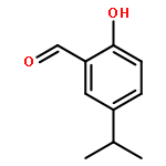 Benzaldehyde, 2-hydroxy-5-(1-methylethyl)-