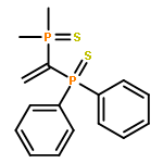 Phosphine sulfide, [1-(dimethylphosphinothioyl)ethenyl]diphenyl-