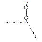 BENZENAMINE, N,N-DIDODECYL-4-[(4-NITROPHENYL)ETHYNYL]-