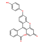 Benzoic acid, 2-[6-(4-hydroxyphenoxy)-3-oxo-3H-xanthen-9-yl]-