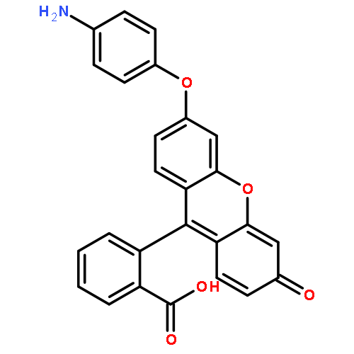 BENZOIC ACID, 2-[6-(4-AMINOPHENOXY)-3-OXO-3H-XANTHEN-9-YL]-