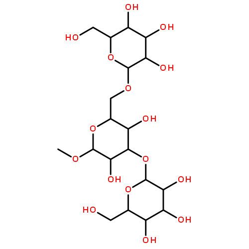 a-D-Mannopyranoside, methyl O-a-D-mannopyranosyl-(1®3)-O-[a-D-mannopyranosyl-(1®6)]-