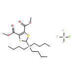 [4,5-Bis(methoxycarbonyl)-1,3-dithiol-2-yl](tributyl)phosphonium tetrafluoroborate