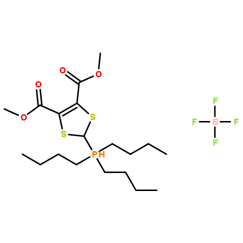 [4,5-Bis(methoxycarbonyl)-1,3-dithiol-2-yl](tributyl)phosphonium tetrafluoroborate