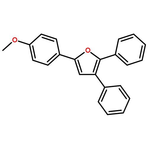 Furan, 5-(4-methoxyphenyl)-2,3-diphenyl-