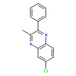 QUINOXALINE, 6-CHLORO-3-METHYL-2-PHENYL-