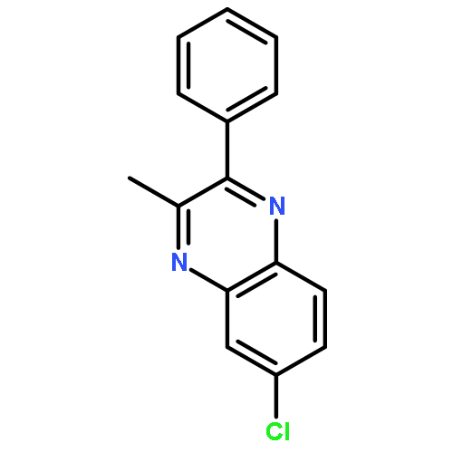 QUINOXALINE, 6-CHLORO-3-METHYL-2-PHENYL-