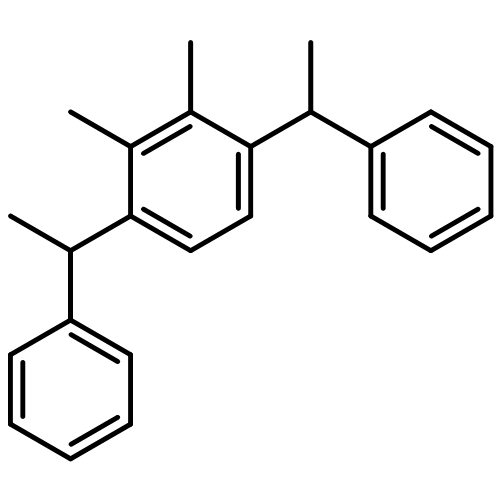 3,6-bis(1-phenylethyl)-o-xylene