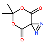 5,7-Dioxa-1,2-diazaspiro[2.5]oct-1-ene-4,8-dione, 6,6-dimethyl-