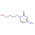 4-amino-1-[(2-hydroxyethoxy)methyl]pyrimidin-2(1H)-one