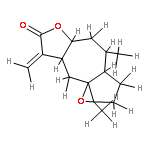 4alpha,5alpha-epoxy-10alpha,14H-inuviscolide