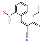 2-Propenoic acid, 2-cyano-3-(2-nitrophenyl)-, ethyl ester, (E)-