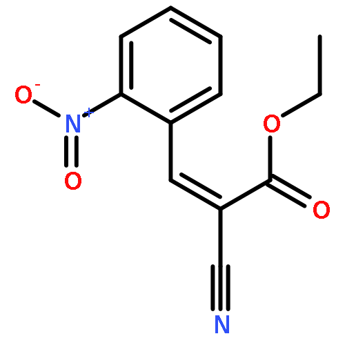 2-Propenoic acid, 2-cyano-3-(2-nitrophenyl)-, ethyl ester, (E)-