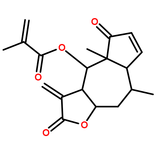 (3aR,4S,4aR,7aR,8R,9aR)-4a,8-dimethyl-3-methylidene-2,5-dioxo-2,3,3a,4,4a,5,7a,8,9,9a-decahydroazuleno[6,5-b]furan-4-yl 2-methylprop-2-enoate