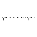 2,6,10,14-Hexadecatetraene, 1-chloro-3,7,11,15-tetramethyl-, (E,E,E)-