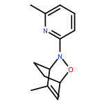 2-Oxa-3-azabicyclo[2.2.2]oct-5-ene, 5-methyl-3-(6-methyl-2-pyridinyl)-