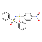 SULFOXIMINE, N-[(4-NITROPHENYL)SULFONYL]-S,S-DIPHENYL-