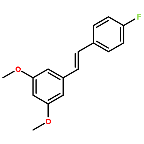 Benzene, 1-[(1E)-2-(4-fluorophenyl)ethenyl]-3,5-dimethoxy-