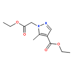 1H-Pyrazole-1-acetic acid, 4-(ethoxycarbonyl)-5-methyl-, ethyl ester