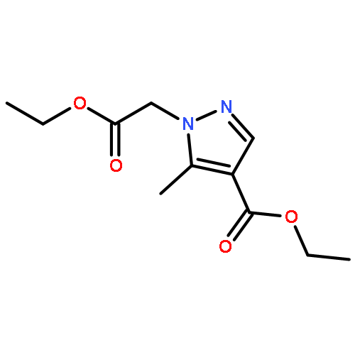 1H-Pyrazole-1-acetic acid, 4-(ethoxycarbonyl)-5-methyl-, ethyl ester