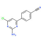 Benzonitrile, 4-(2-amino-6-chloro-4-pyrimidinyl)-