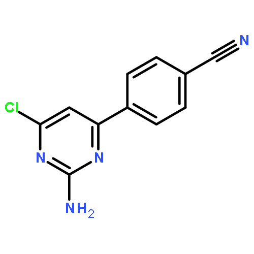 Benzonitrile, 4-(2-amino-6-chloro-4-pyrimidinyl)-