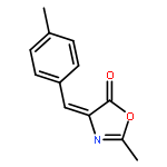 5(4H)-Oxazolone, 2-methyl-4-[(4-methylphenyl)methylene]-