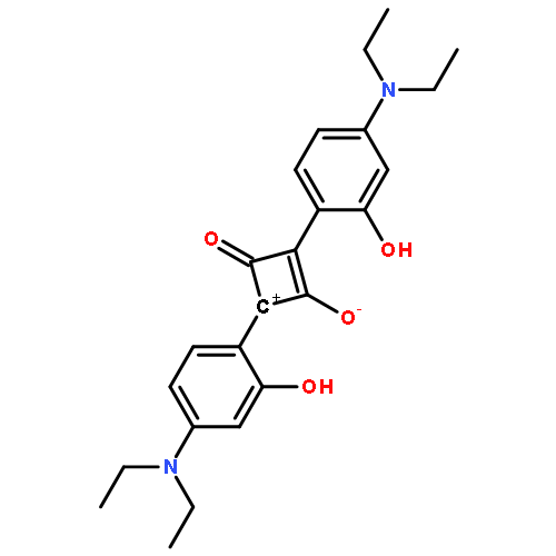 1,3-bis(2-hydroxy-4-diethylamino-phenyl)-2-oxo-cyclobutenylium-4-olat