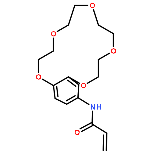 2-Propenamide,N-(2,3,5,6,8,9,11,12-octahydro-1,4,7,10,13-benzopentaoxacyclopentadecin-15-yl)-