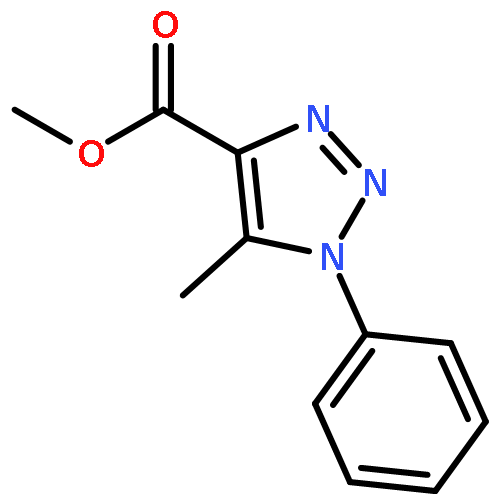 1H-1,2,3-TRIAZOLE-4-CARBOXYLIC ACID, 5-METHYL-1-PHENYL-, METHYL ESTER