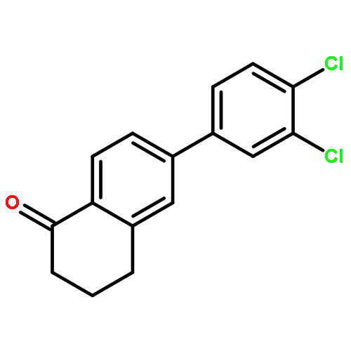 1(2H)-Naphthalenone, 6-(3,4-dichlorophenyl)-3,4-dihydro-