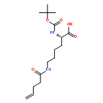 L-Lysine, N2-[(1,1-dimethylethoxy)carbonyl]-N6-(1-oxo-4-pentenyl)-