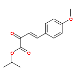 3-Butenoic acid, 4-(4-methoxyphenyl)-2-oxo-, 1-methylethyl ester, (3E)-