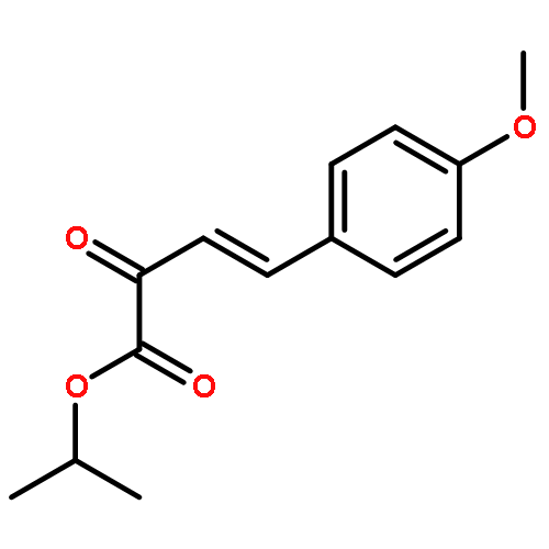 3-Butenoic acid, 4-(4-methoxyphenyl)-2-oxo-, 1-methylethyl ester, (3E)-