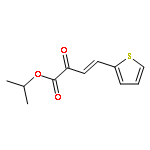 3-BUTENOIC ACID, 2-OXO-4-(2-THIENYL)-, 1-METHYLETHYL ESTER, (3E)-