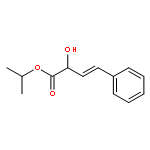 3-BUTENOIC ACID, 2-HYDROXY-4-PHENYL-, 1-METHYLETHYL ESTER, (3E)-