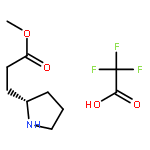 2-PYRROLIDINEPROPANOIC ACID, METHYL ESTER, (2S)-, TRIFLUOROACETATE