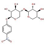 4-nitrophenyl 4-O-beta-D-xylopyranosyl-beta-D-xylopyranoside