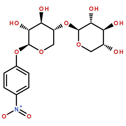 4-nitrophenyl 4-O-beta-D-xylopyranosyl-beta-D-xylopyranoside