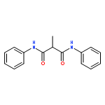 PROPANEDIAMIDE, 2-METHYL-N,N'-DIPHENYL-