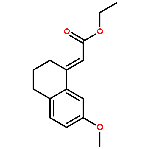 ethyl (7-methoxy-1,2,3,4-tetrahydro-1-naphthalenylidene)acetate