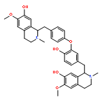 1-(4-{2-hydroxy-5-[(7-hydroxy-6-methoxy-2-methyl-1,2,3,4-tetrahydroisoquinolin-1-yl)methyl]phenoxy}benzyl)-6-methoxy-2-methyl-1,2,3,4-tetrahydroisoquinolin-7-ol