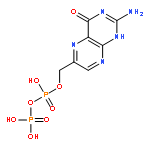 Diphosphoric acid,P-[(2-amino-3,4-dihydro-4-oxo-6-pteridinyl)methyl] ester