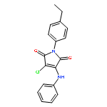 3-chloro-1-(4-ethylphenyl)-4-(phenylamino)-1H-pyrrole-2,5-dione