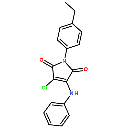 3-chloro-1-(4-ethylphenyl)-4-(phenylamino)-1H-pyrrole-2,5-dione