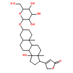 3-[14-hydroxy-10,13-dimethyl-3-[3,4,5-trihydroxy-6-(hydroxymethyl)oxan-2-yl]oxy-1,2,3,4,5,6,7,8,9,11,12,15,16,17-tetradecahydrocyclopenta[a]phenanthren-17-yl]-2h-furan-5-one