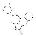 3-methyl-4-[2-(6-methyl-piperidin-2-yl)-vinyl]-decahydro-naphtho[2,3-c]furan-1-one