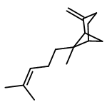 6-methyl-2-methylidene-6-(4-methylpent-3-en-1-yl)bicyclo[3.1.1]heptane